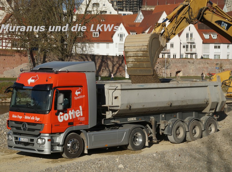 Ulm, Ausbaggerung Donau