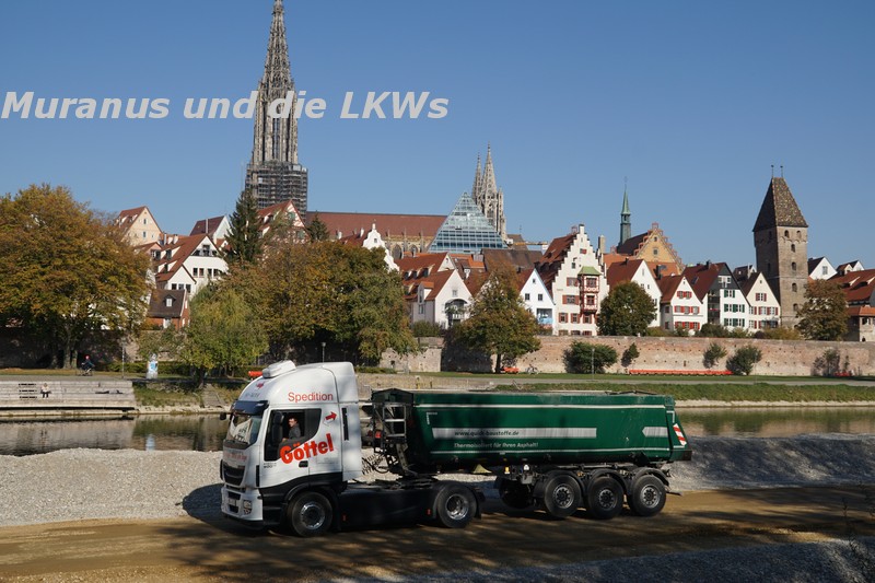 Ulm, Ausbaggerung Donau