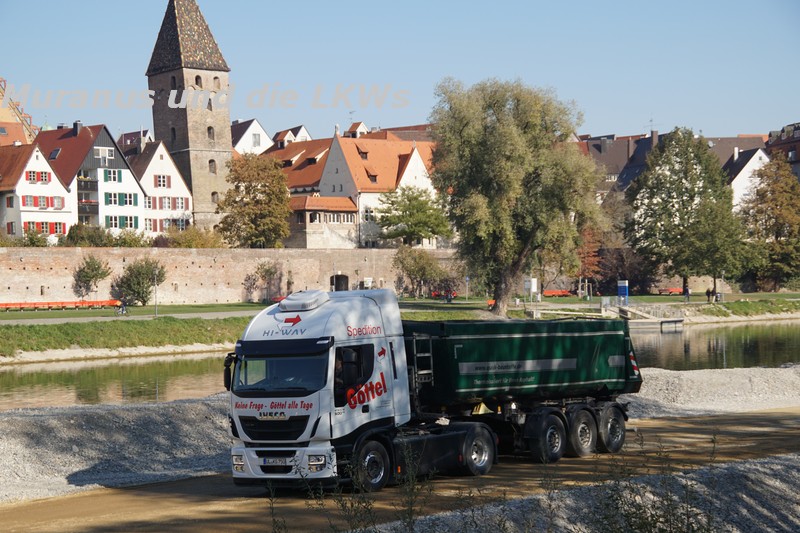 Ulm, Ausbaggerung Donau