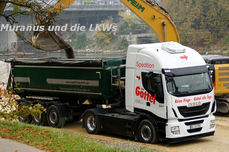 Ulm, Ausbaggerung Donau