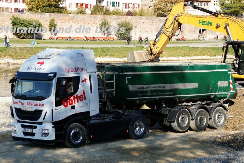 Ulm, Ausbaggerung Donau