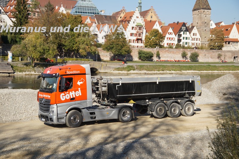 Ulm, Ausbaggerung Donau