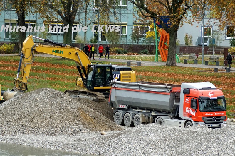 Ulm, Ausbaggerung Donau
