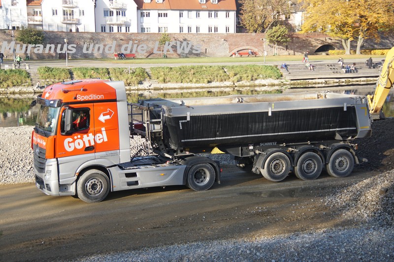 Ulm, Ausbaggerung Donau