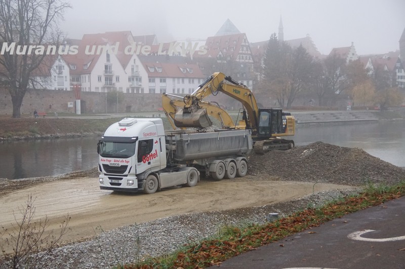 Ulm, Ausbaggerung Donau