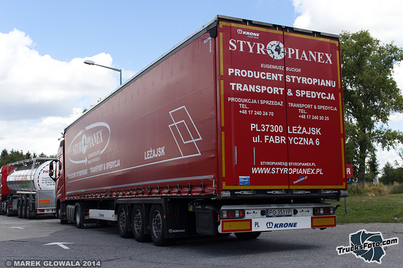 Volvo FH4 Styropianex naklejka TF.jpg
