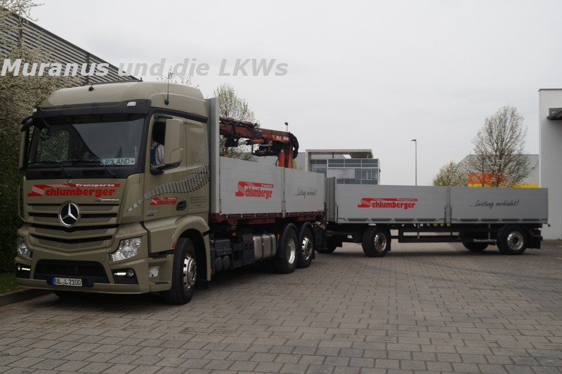 Besuch auf dem Firmengelände