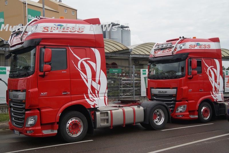 Truckmeeting near Ulm