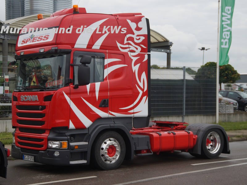 Truckmeeting near Ulm