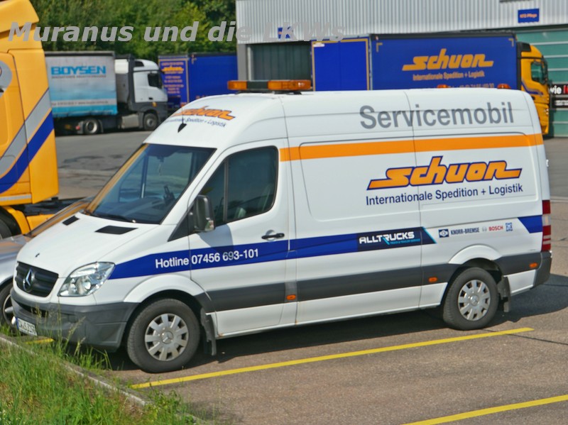 Besuch auf dem Werksgelände in Haiterbach