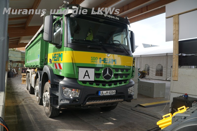 auf dem Betriebsgelände in Ulm