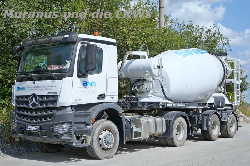 auf dem Firmengelände in Mötzingen