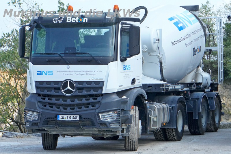 auf dem Firmengelände in Mötzingen