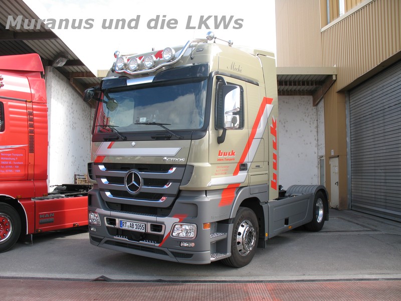 Truckertreffen in der Nähe von Ulm