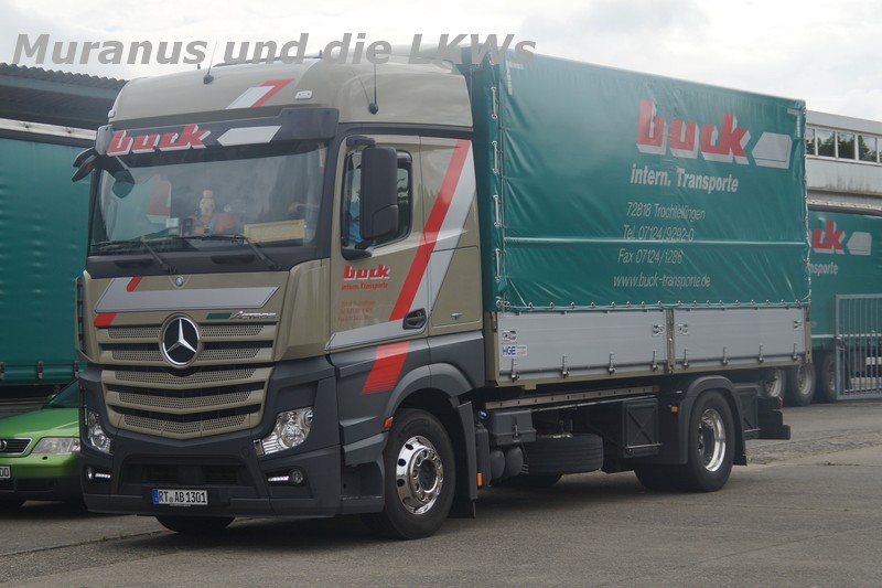 Truckertreffen in der Nähe von Ulm