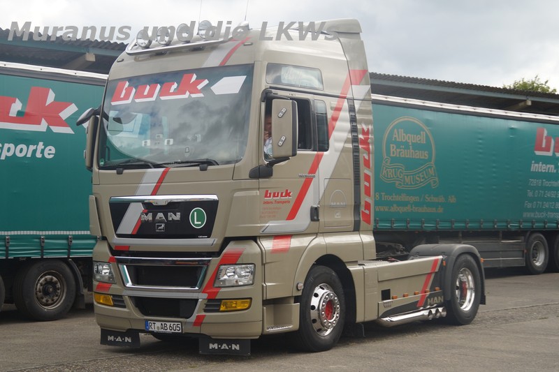 Truckertreffen in der Nähe von Ulm