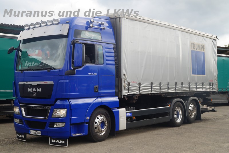 Truckertreffen in der Nähe von Ulm