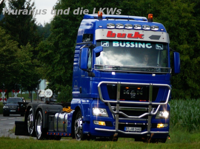 Truckertreffen in der Nähe von Ulm