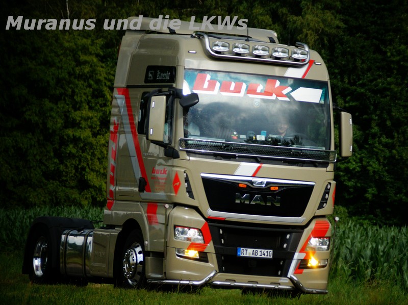 Truckertreffen in der Nähe von Ulm