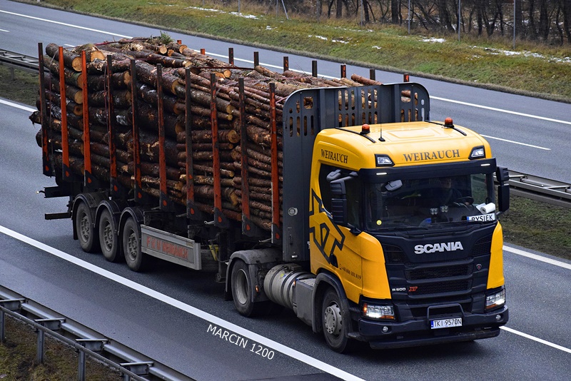 _DSC0889 WEIRAUCH-crop-Scania R500 XT NG-TRANSPORT DREWNA.JPG