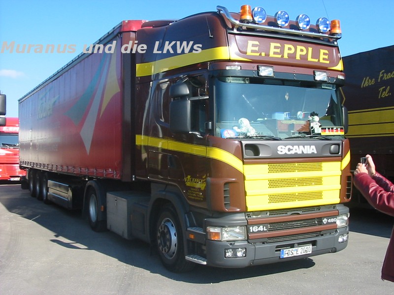 Besuch auf dem Firmengelände